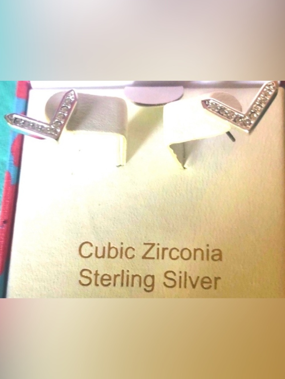 “Rachel Zoe” Sterling Silver Earring. NIB